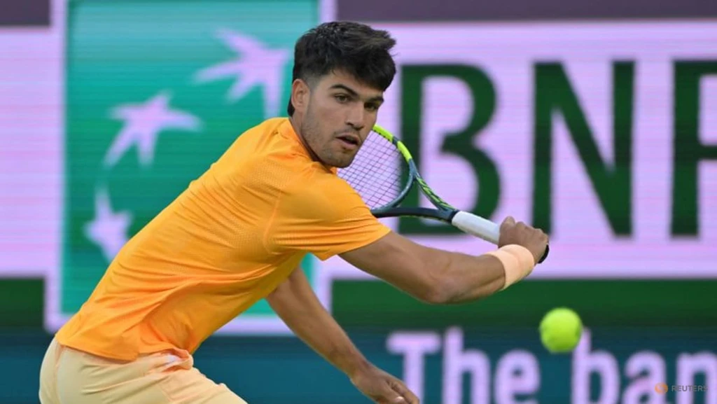 Alcaraz Dominates Indian Wells Opener; NBA Star Butler Cheers On