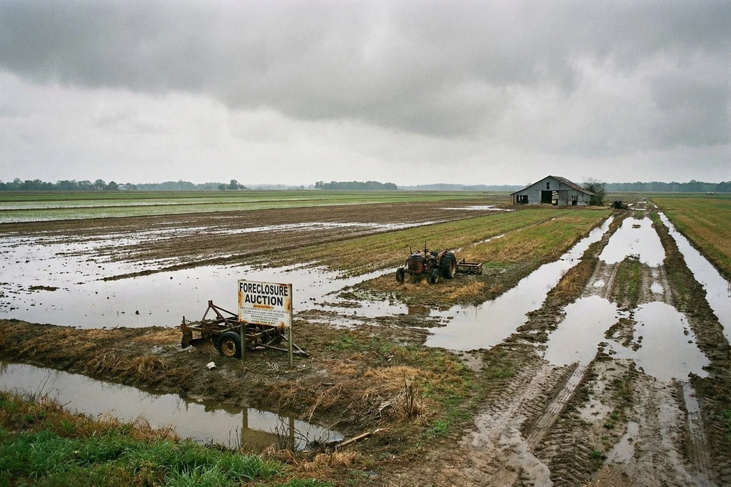 Arkansas Tops U.S. in Farm Bankruptcies Amid Rice Crisis