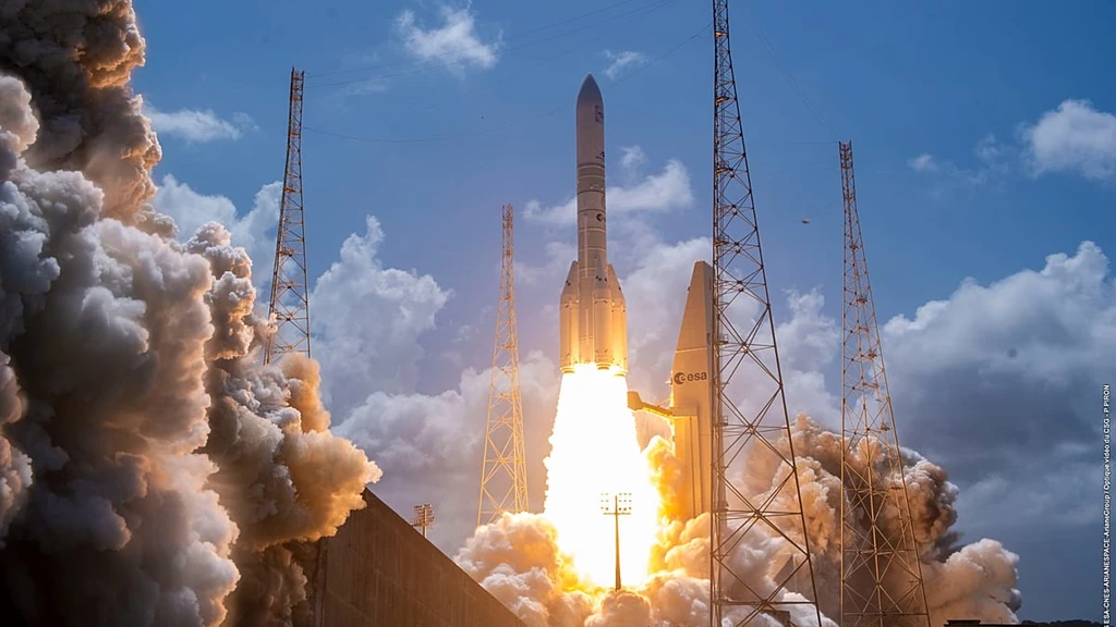 Europe's Ariane 64 Launches, Dominating Mega-Constellation Race with Amazon Satellites