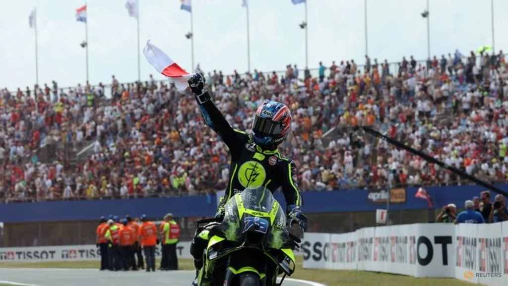 Ogura Wins Dutch MotoGP, Ends 22-Year Japanese Drought