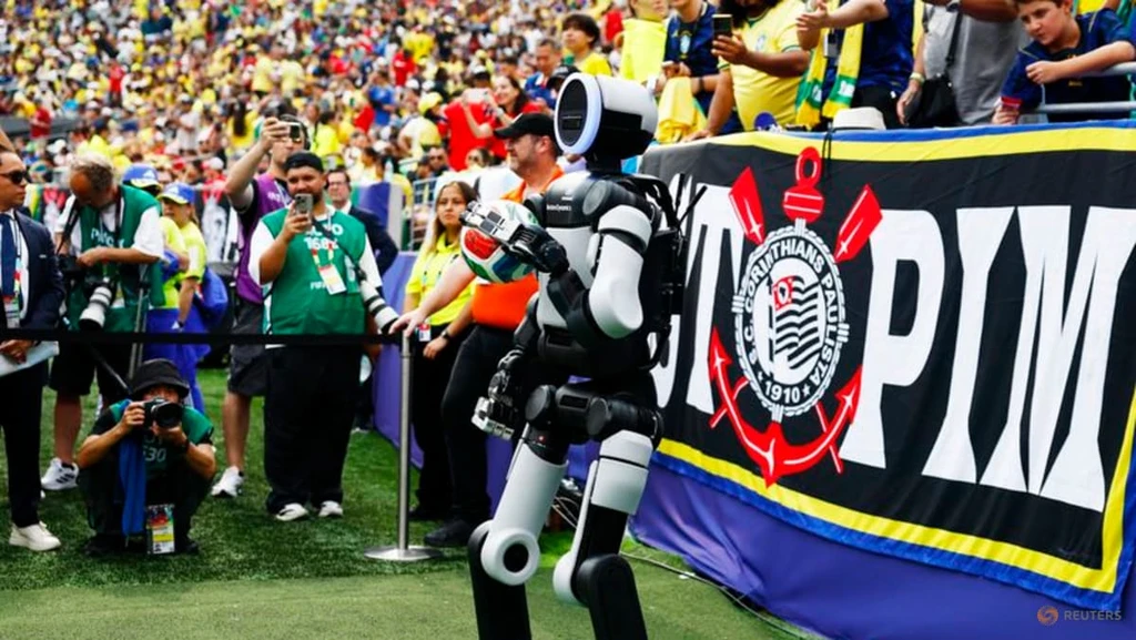 Boston Dynamics' Atlas Robot Delivers World Cup Match Ball