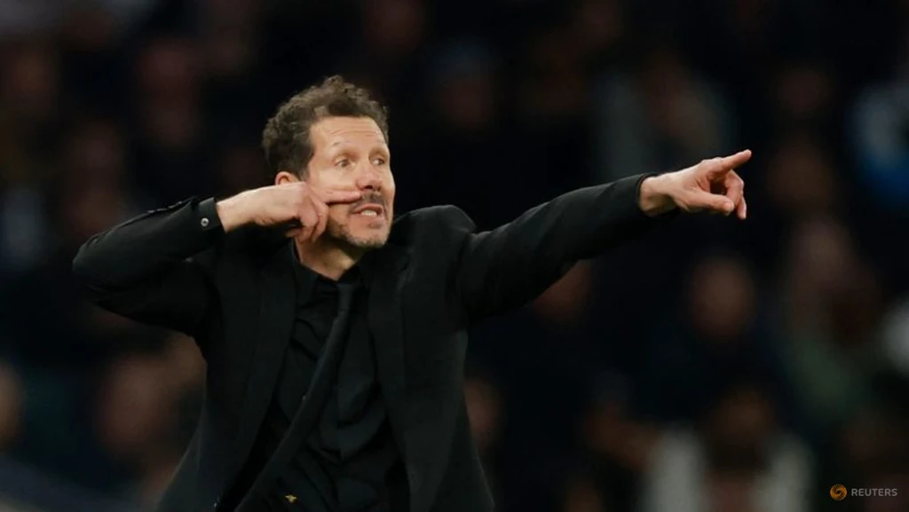 Simeone’s Atletico Advance to Champions League Quarterfinals