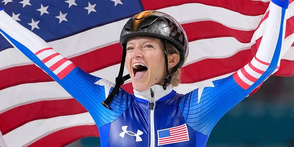 Mia Manganello Secures Olympic Bronze in Final Speed Skating Race