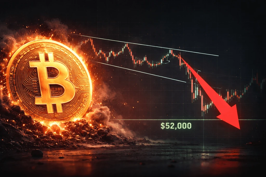 Bitcoin Faces Risk Below $66k, Targeting $52k