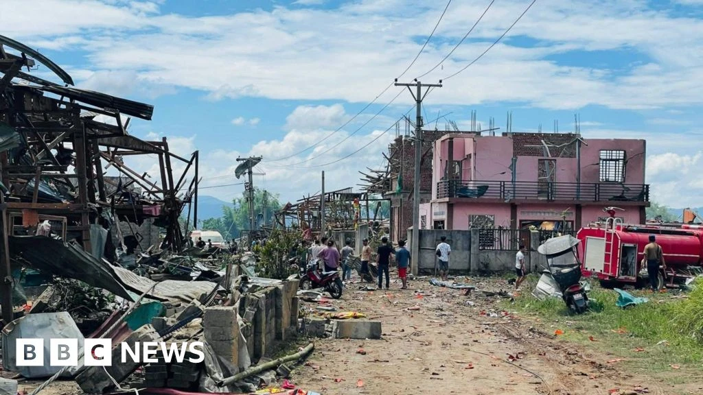 Myanmar Explosion Kills Dozens in Rebel-Held Village