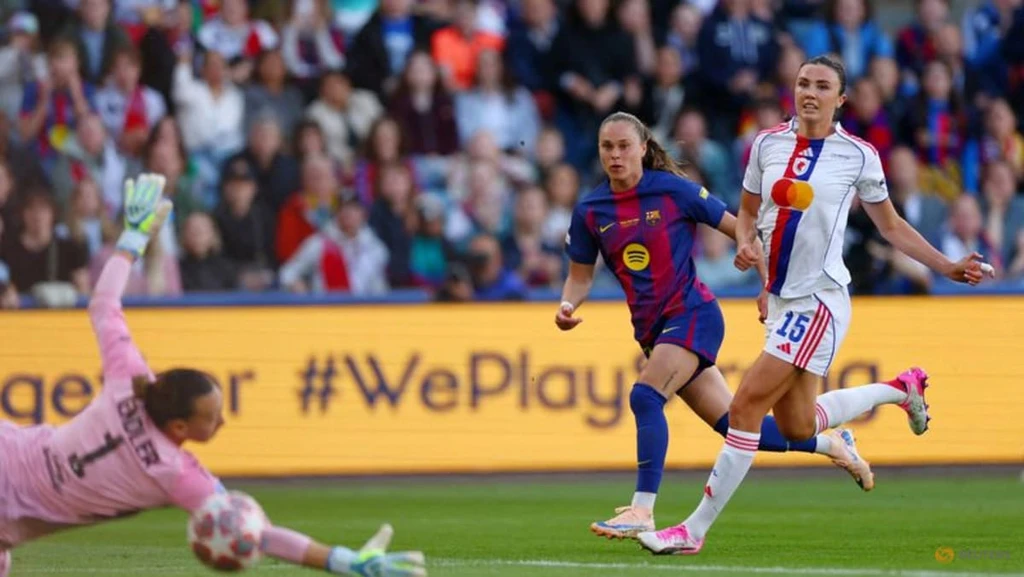 Barcelona Dominates Lyon 4-0 to Claim Women's Champions League Title