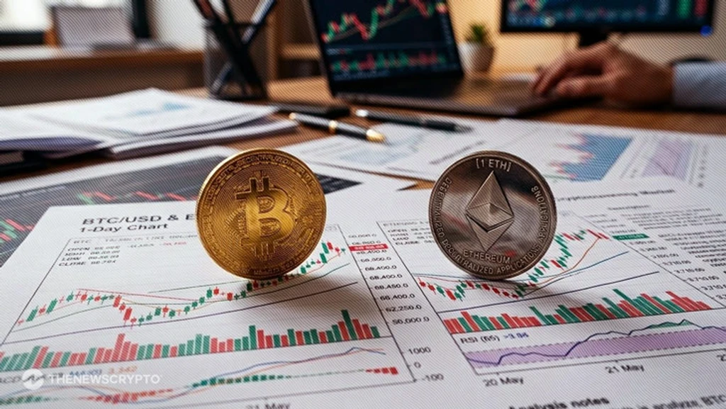 Bitcoin and Ethereum Reclaim Top Two Spots Amid Volatile Crypto Rally
