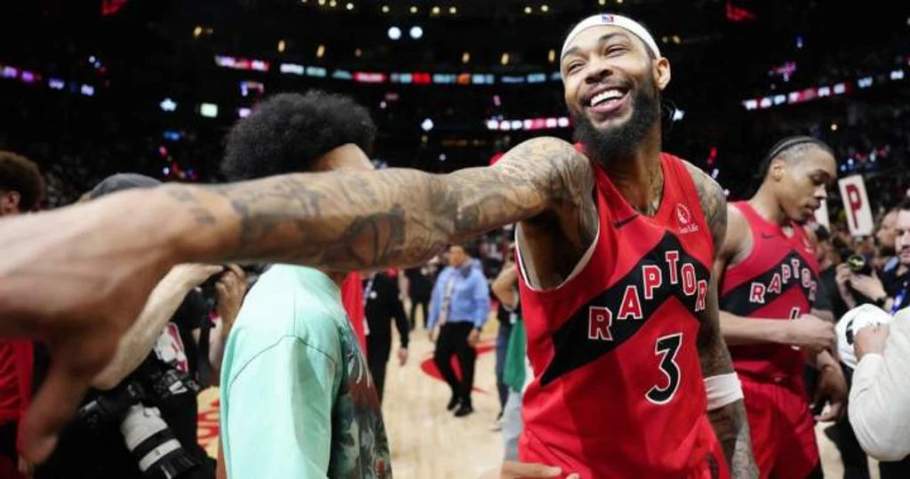 Raptors' Brandon Ingram Leaves Game 5 Early with Heel Injury