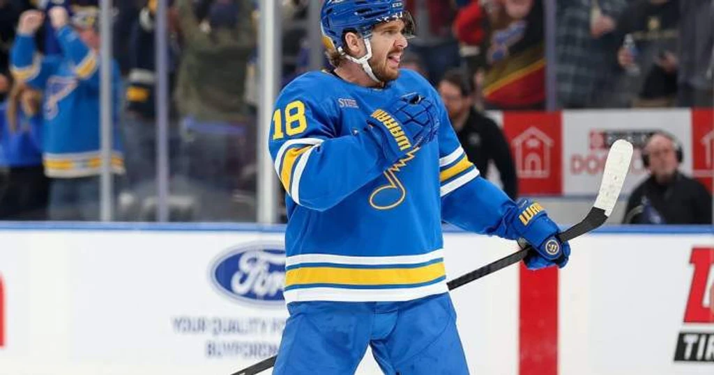 Blues Stage Dramatic 3-2 OT Comeback Against Oilers