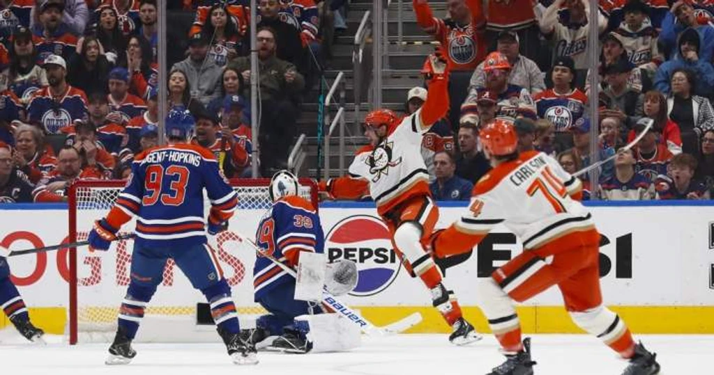 Ducks Even Series 6-4 Over Oilers with Gauthier's Stellar Performance