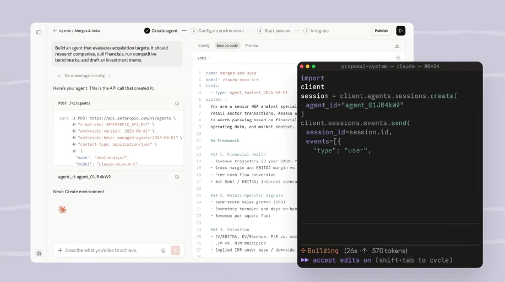 Anthropic Streamlines AI Agent Development with Claude Managed Agents