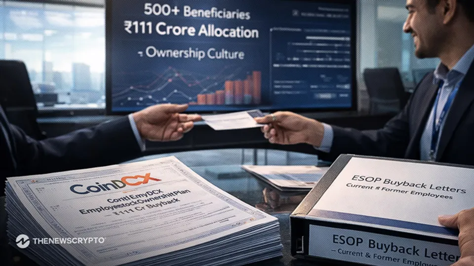 CoinDCX Unveils $12 Million ESOP Buyback for Staff