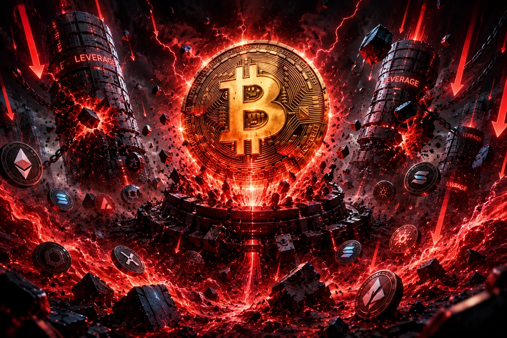 Crypto Liquidations Surge Past $900 Million as Bitcoin and Ethereum Plunge