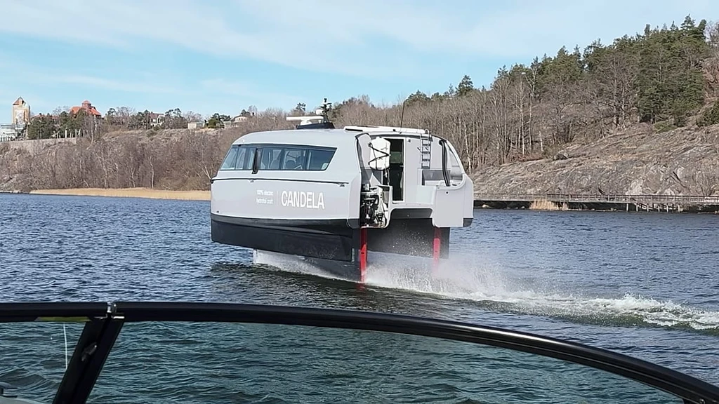 Candela's Flying Ferries Redefine Urban Commuting