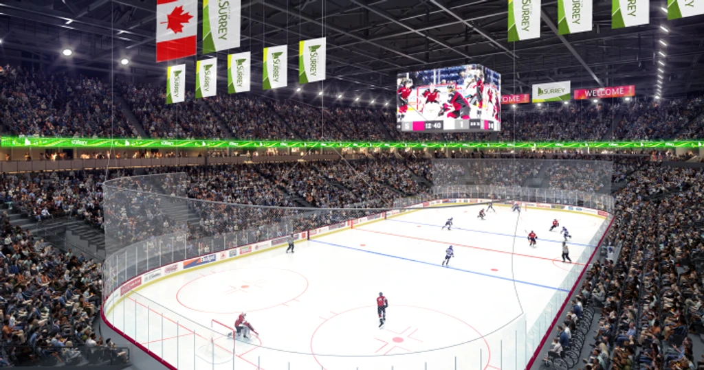 Surrey Unveils Major 10,000-Seat Arena and Vancouver Giants Move