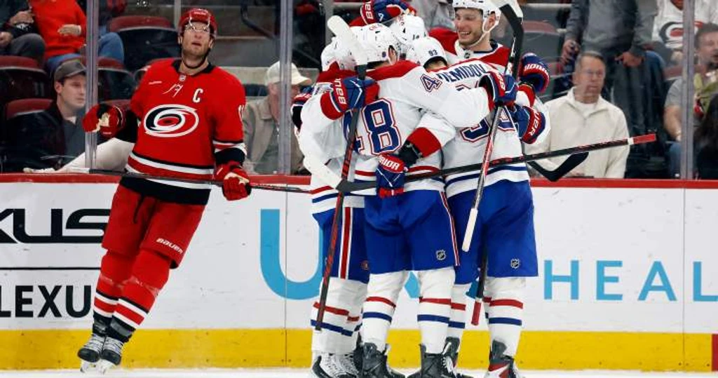 Montreal Canadiens Sweep Hurricanes in Five Straight Wins