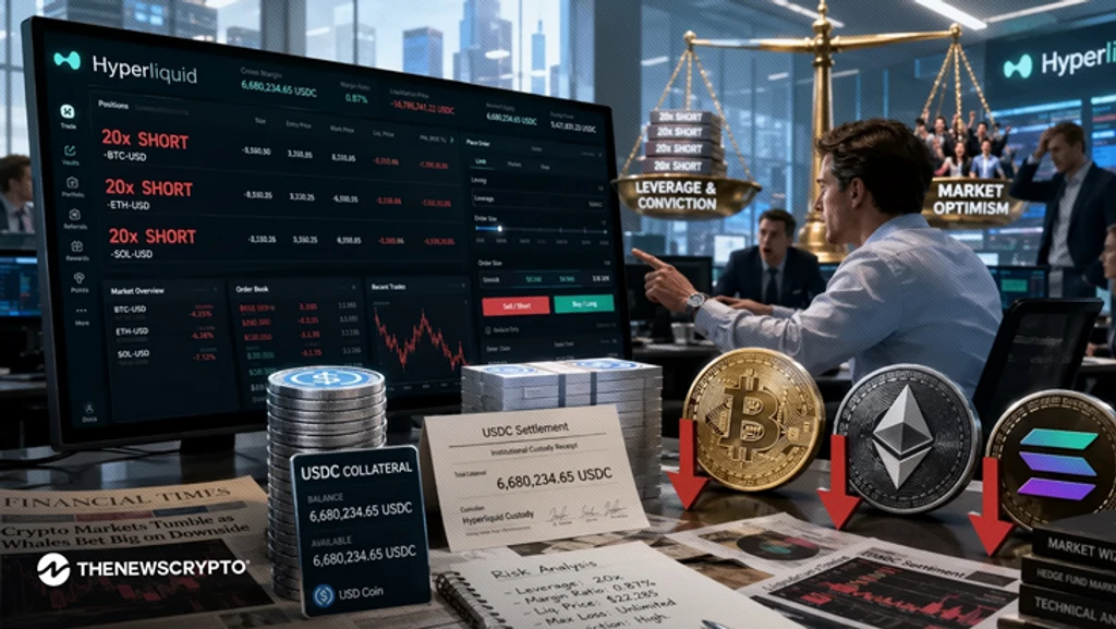 Major Whale Bets Against Crypto: Impact on BTC, ETH, and SOL