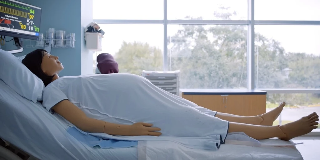 Robot 'Mama Anne' Trains Midwives in Realistic Childbirth Simulation