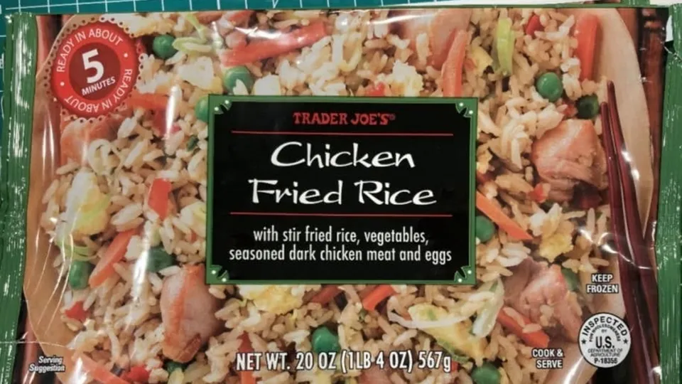Trader Joe's Chicken Fried Rice Recalled Over Glass Contamination