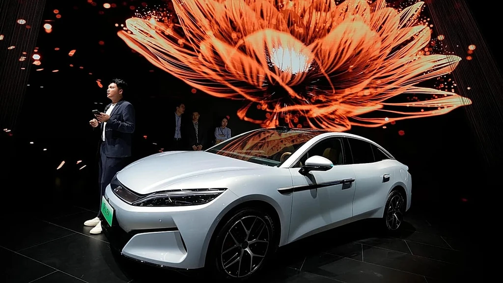 BYD profit drops 19% as it overtakes Tesla in EV sales