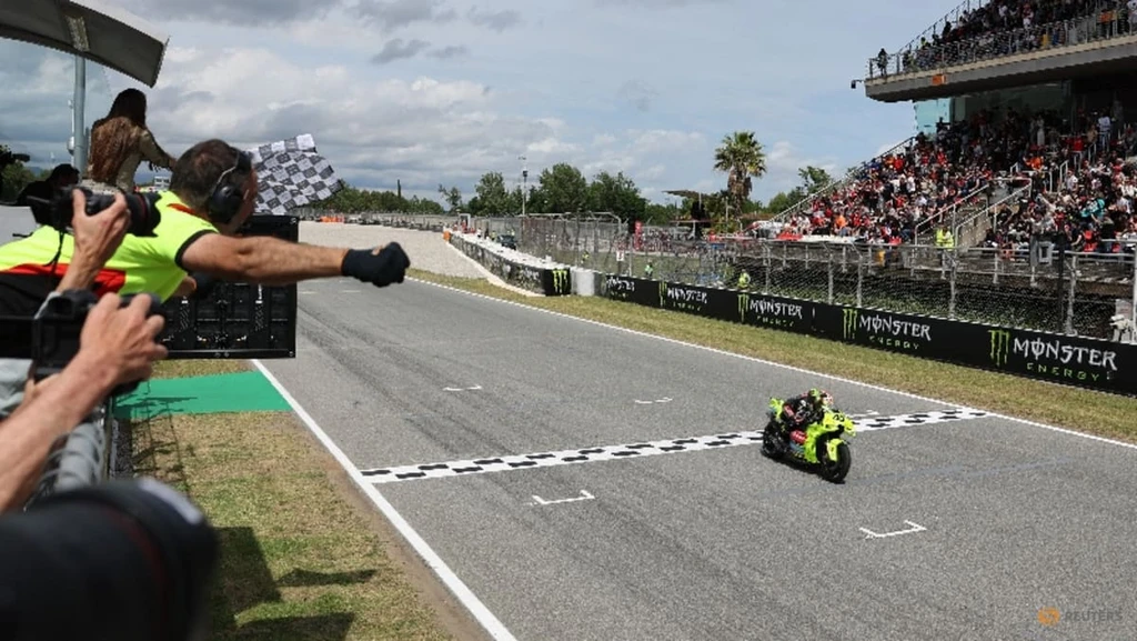Di Giannantonio Wins Chaotic Catalan GP After Twin Red Flags