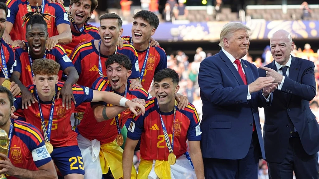 Trump's 'Curse' Strikes Again as Spain Wins World Cup
