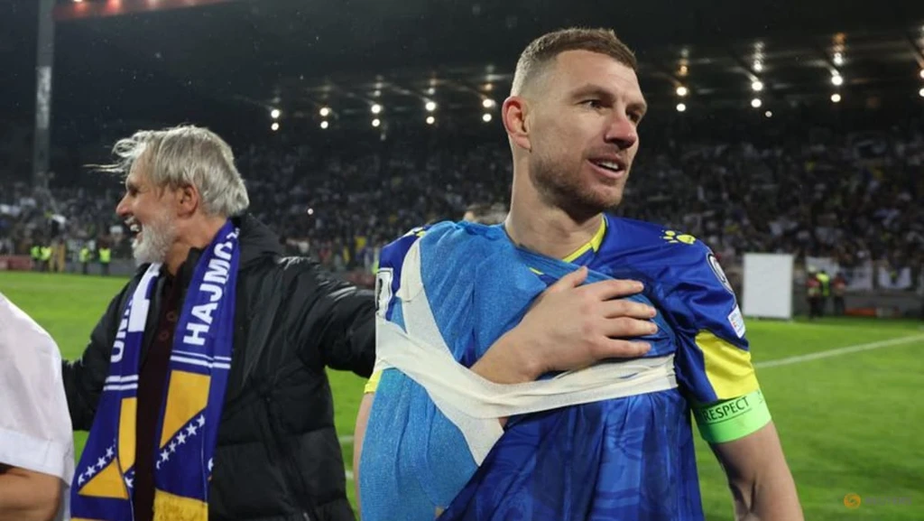 Dzeko Ruled Out of Shootout as Bosnia Clinches World Cup Spot
