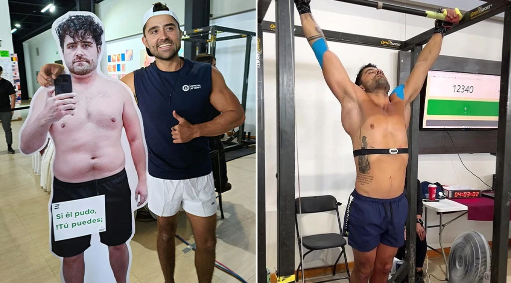 Strongman Enrique Zapata Shatters Pull-Up Record, Overcomes Addiction