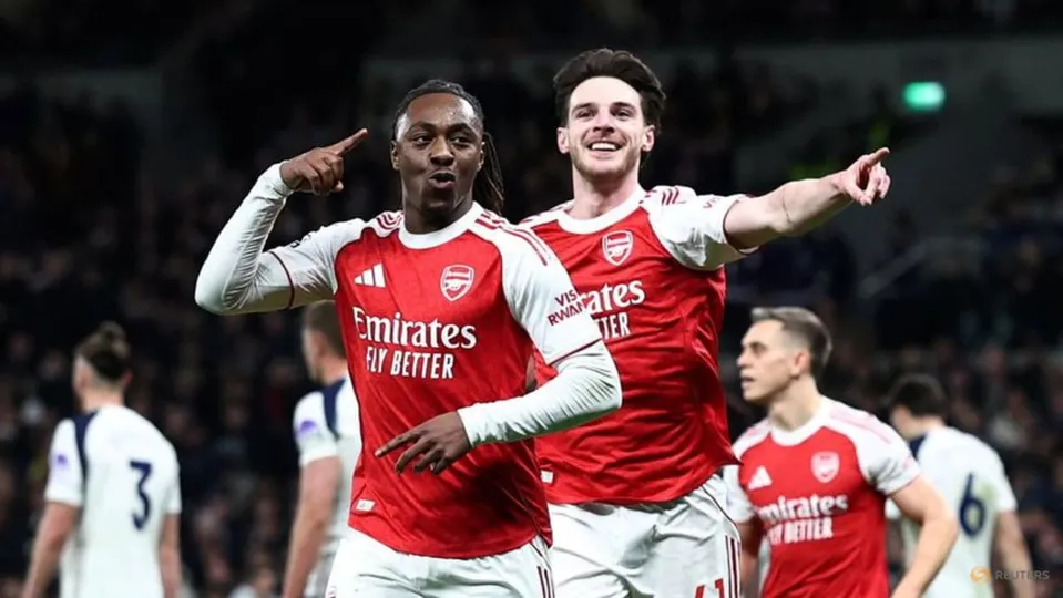 Eze's Brace Reignites Arsenal's Title Charge in Dominant Derby Win