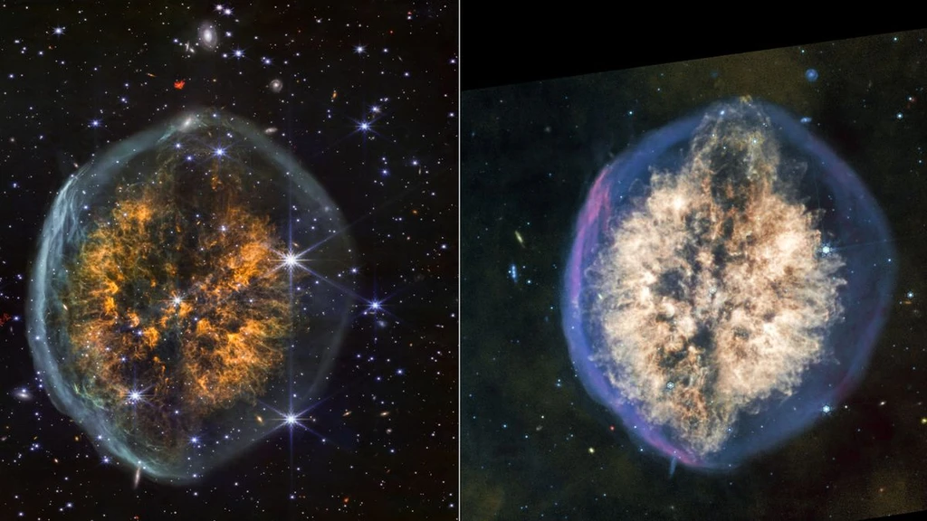 Webb Telescope Unveils 'Exposed Cranium' Nebula's Deepest Secrets