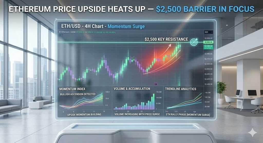 Ethereum Eyes $2,500 Breakout as Bulls Target New Highs