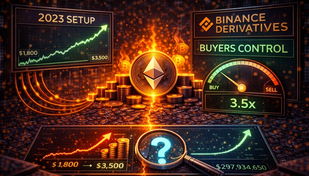Ethereum Derivatives Signal Buyer Dominance After Three-Year Hiatus