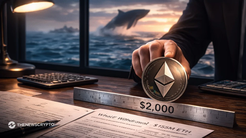 Ethereum Whales Move $155M, Signaling Potential Bullish Turn