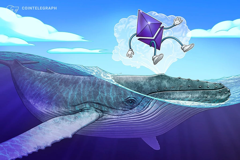 Major ETH Whale Buys $19.5M Amid ETF Outflows