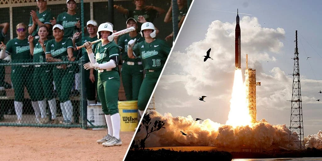 Artemis II Moon Voyage Distracts Softball Players
