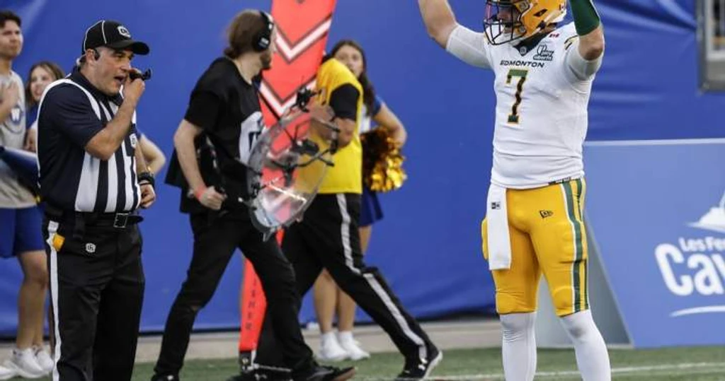 Edmonton Elks Stun Winnipeg Blue Bombers with Late Touchdown Drive