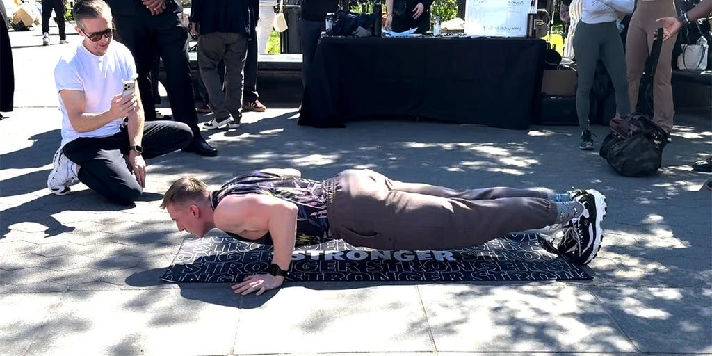 Fitness Influencer Urges Public to Get Moving with Simple Pushup and Plank Challenge