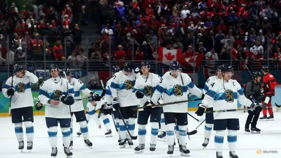 Finland Falls Short Against Canada in Olympic Hockey Semis