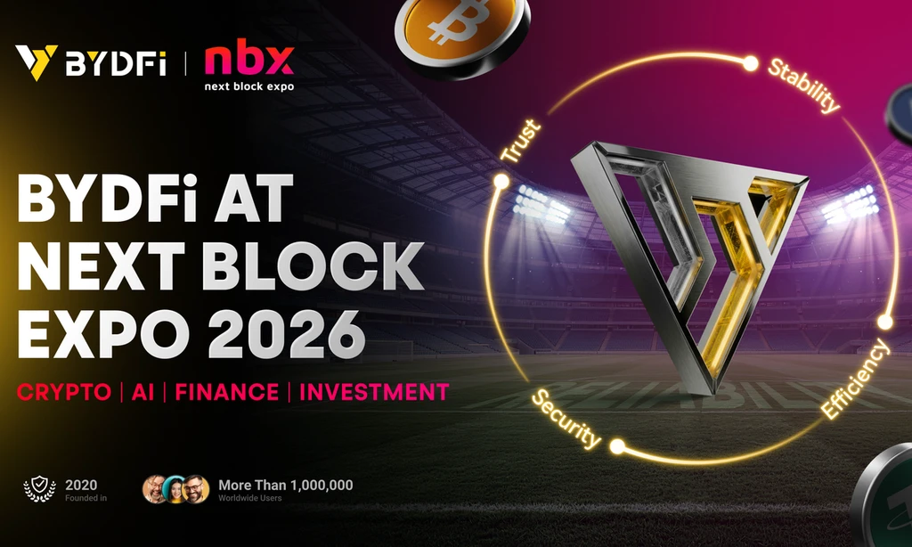 BYDFi Sponsors Next Block Expo 2026 in Warsaw
