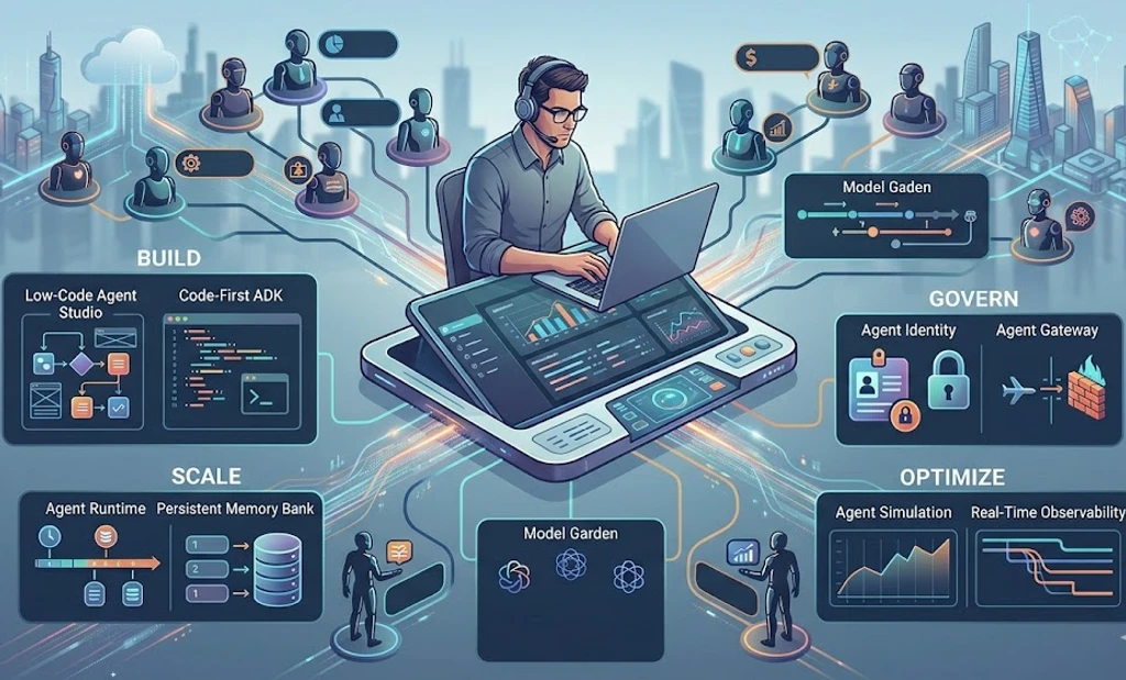 Google Unveils Gemini Enterprise Agent Platform for Autonomous Business