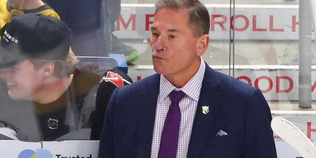 Vegas Golden Knights Fire Coach Bruce Cassidy Before Playoffs