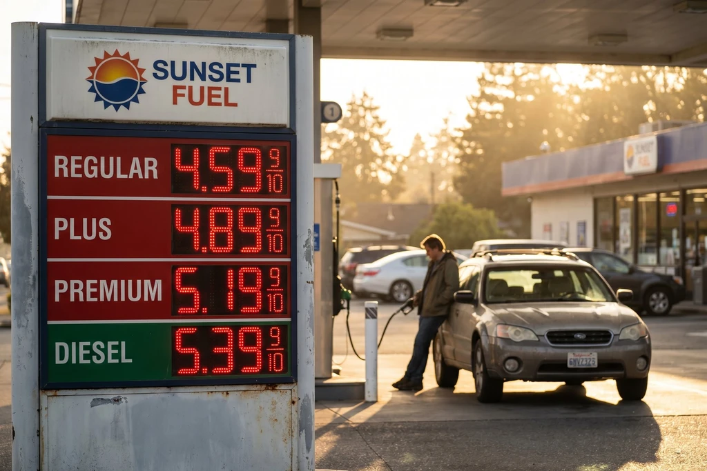 Gas Prices Surge in All 50 States as National Average Nears $5