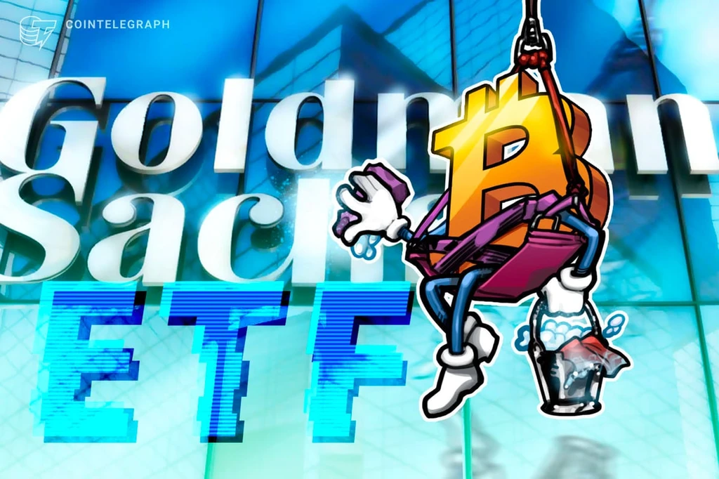 Goldman Sachs Plans Bitcoin Income ETF Using Options Strategy