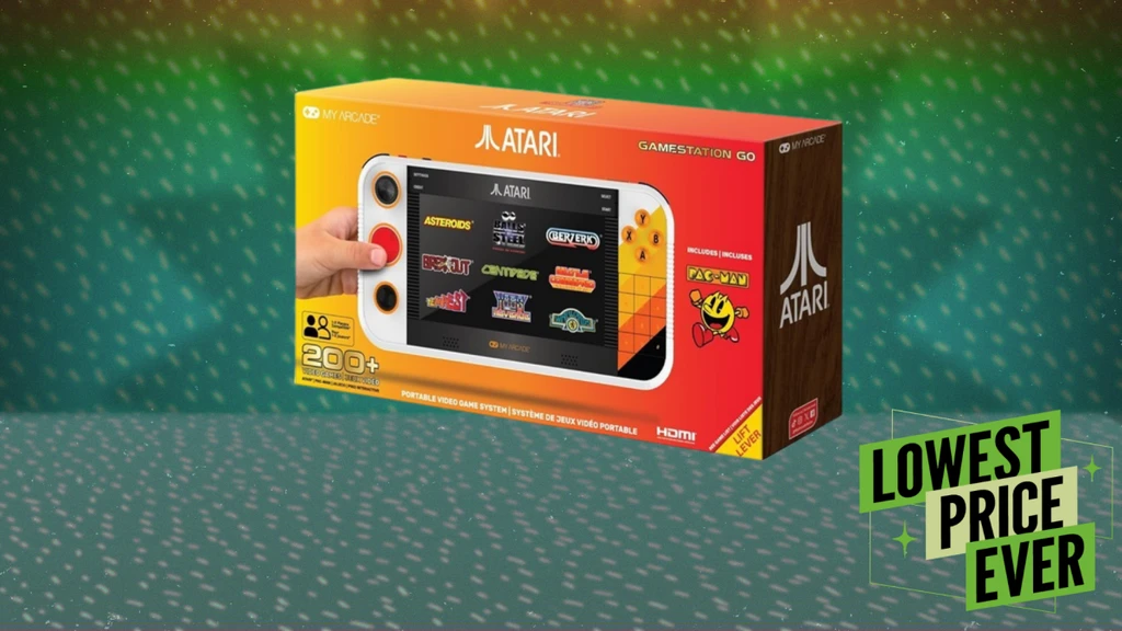 Retro Gaming Revival: My Arcade Atari Gamestation Go on Sale