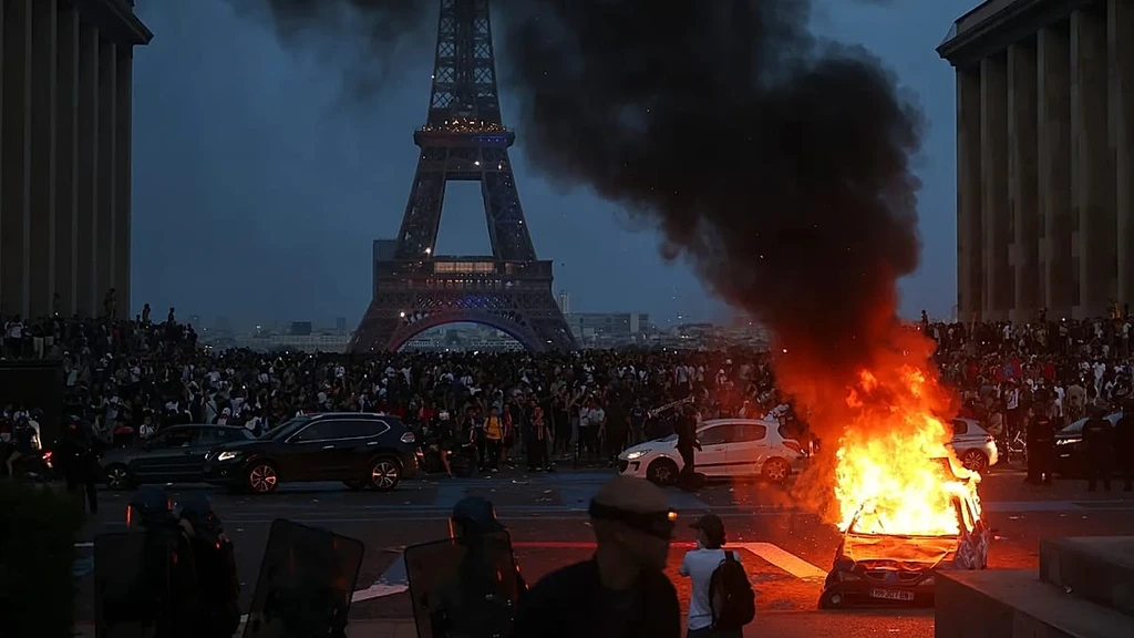 Paris Violence Erupts After PSG's Champions League Win, Hundreds Detained