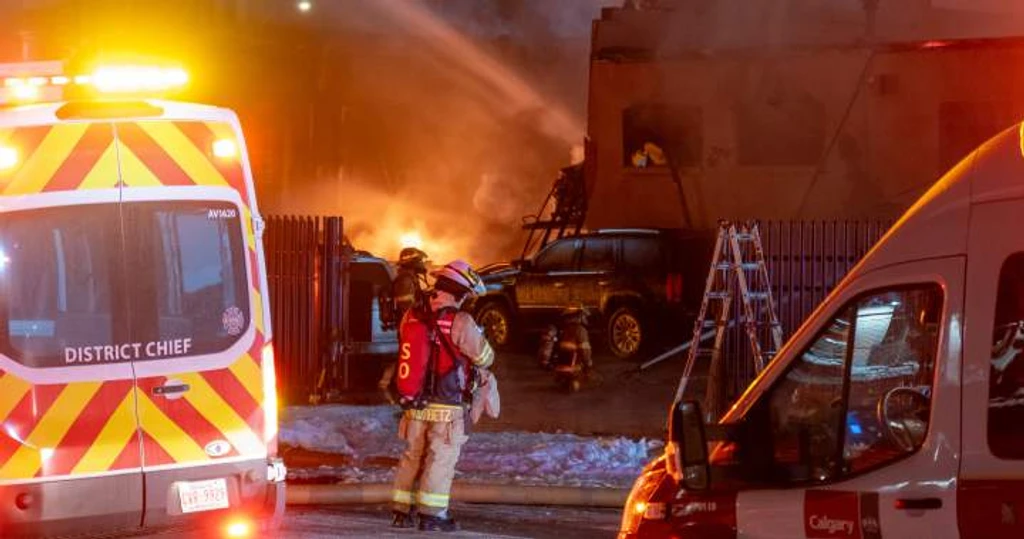 Calgary Luxury Car Dealership Destroyed in Early Morning Fire
