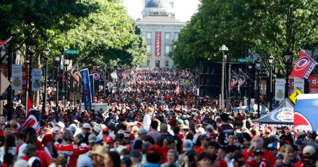 Carolina Hurricanes Celebrate Second Stanley Cup Title with Massive Raleigh Parade