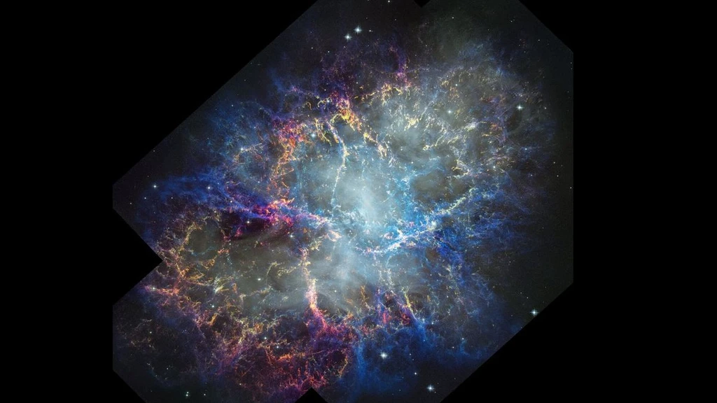 Hubble Captures 25 Years of Crab Nebula Expansion
