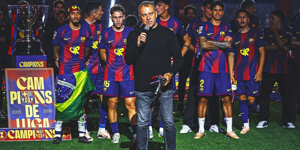 Hansi Flick Stays at Barcelona Through 2028 After La Liga Win