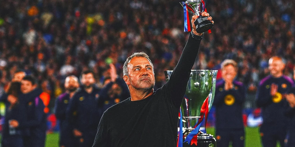 Hansi Flick Signs Contract Extension With Barcelona Until 2028